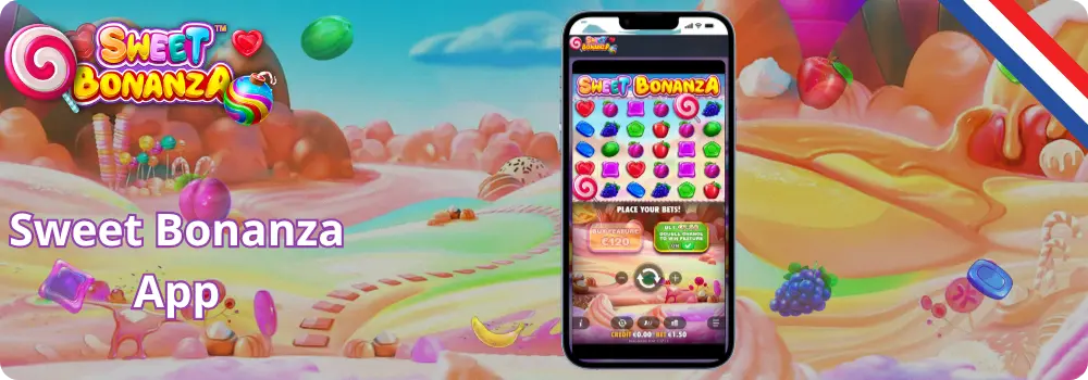 Sweet Bonanza telefoon-app